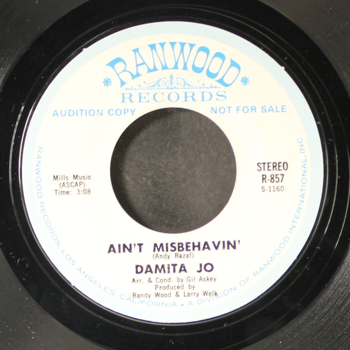 lonely teardrops / ain't misbehavin' by DAMITA JO
