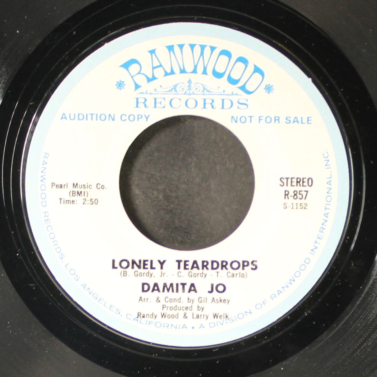 lonely teardrops / ain't misbehavin' by DAMITA JO