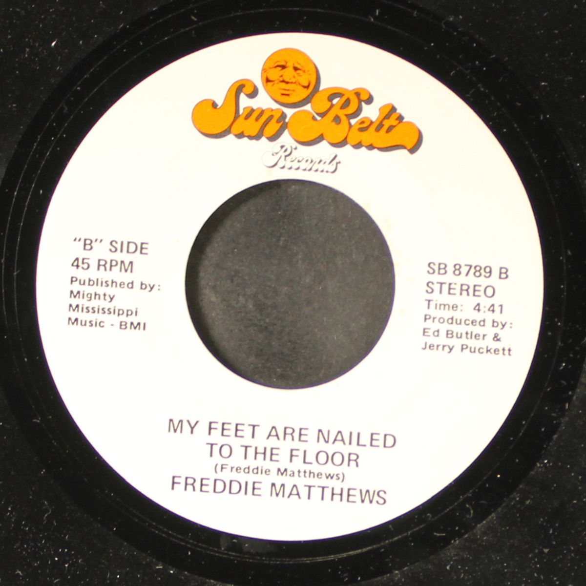 sweet tender lady / my feet are nailed to the floor by FREDDIE MATTHEWS