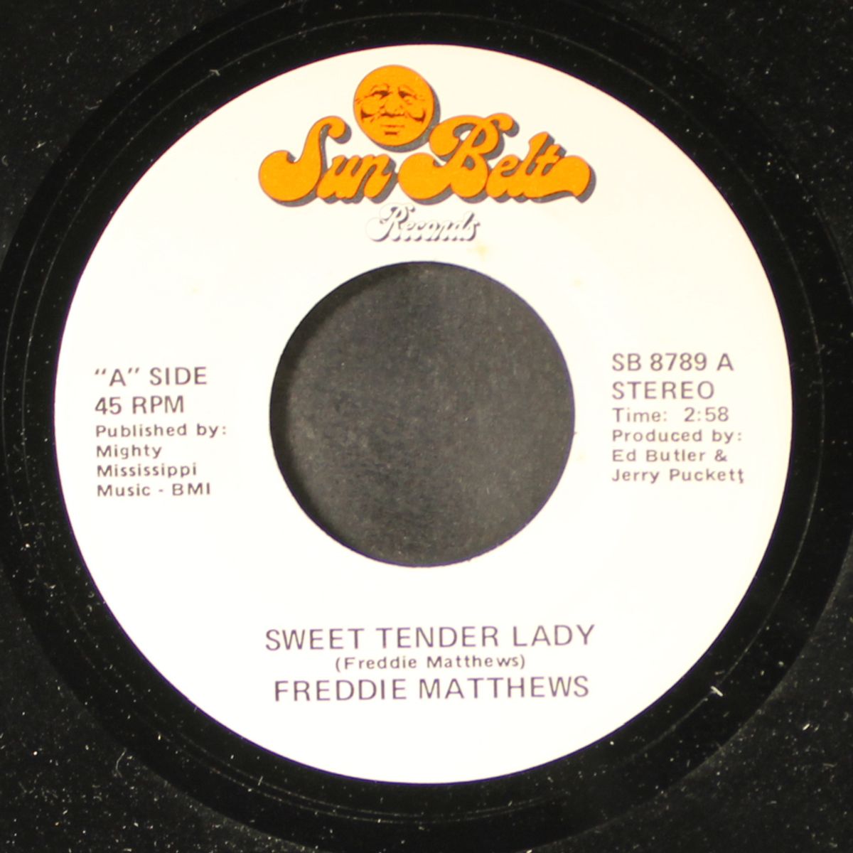 sweet tender lady / my feet are nailed to the floor by FREDDIE MATTHEWS