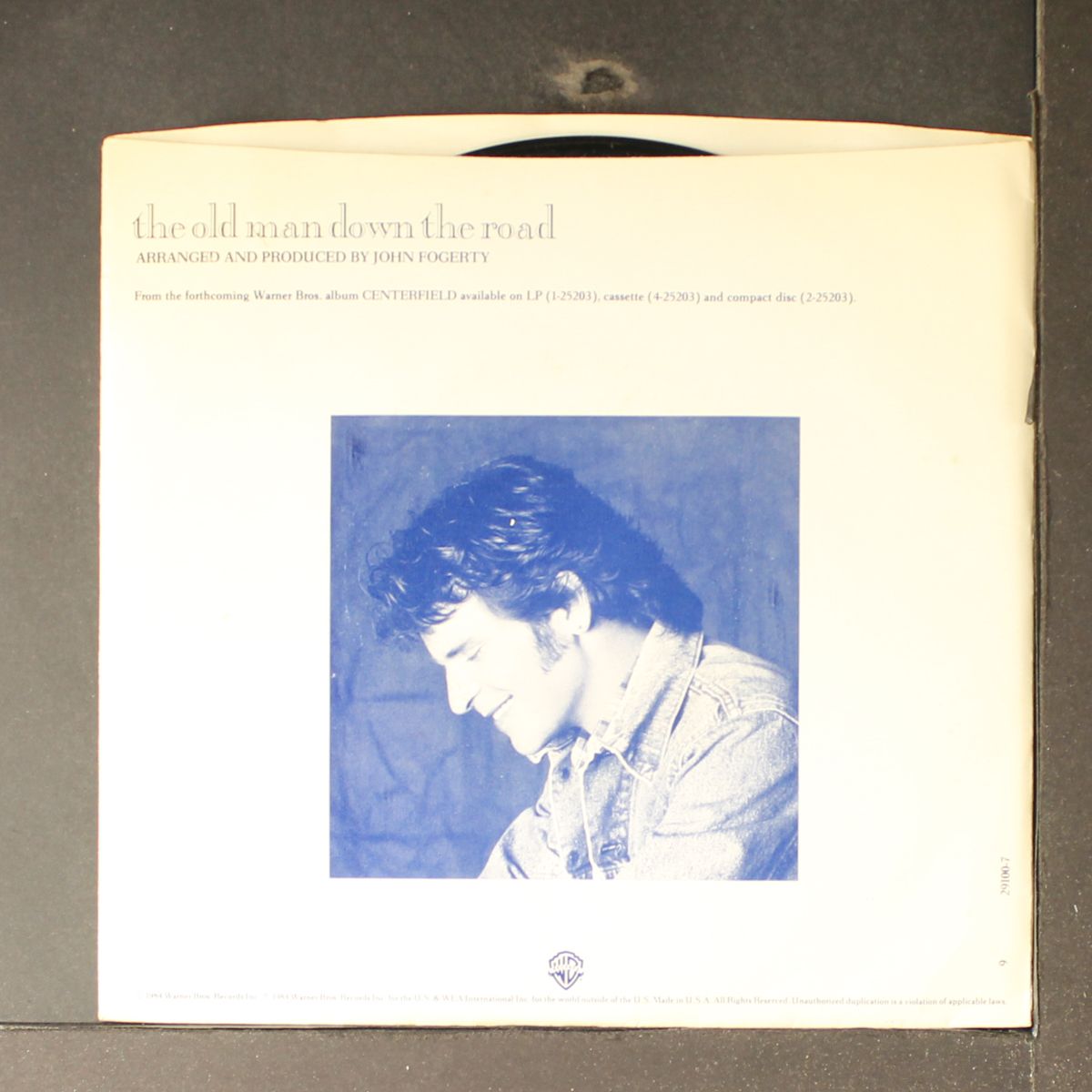 the old man down the road / big train by JOHN FOGERTY