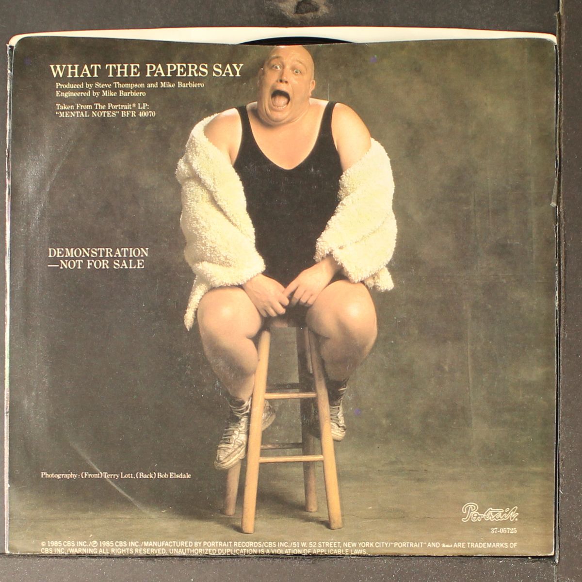 what the papers say by BAD MANNERS