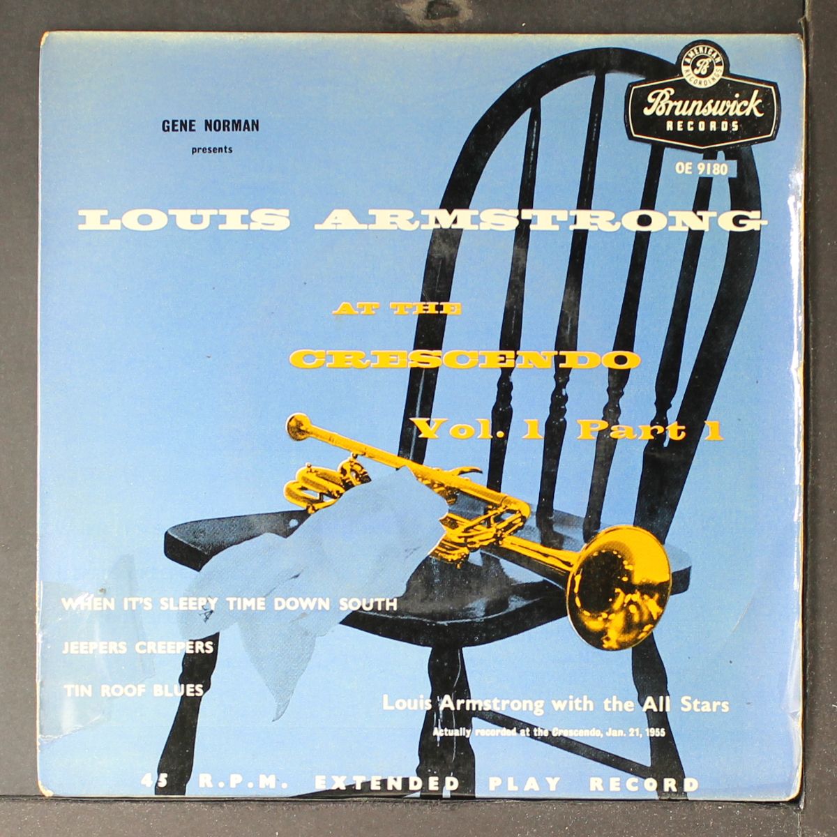 at the crescendo vol. 1 pt. 1 by LOUIS ARMSTRONG