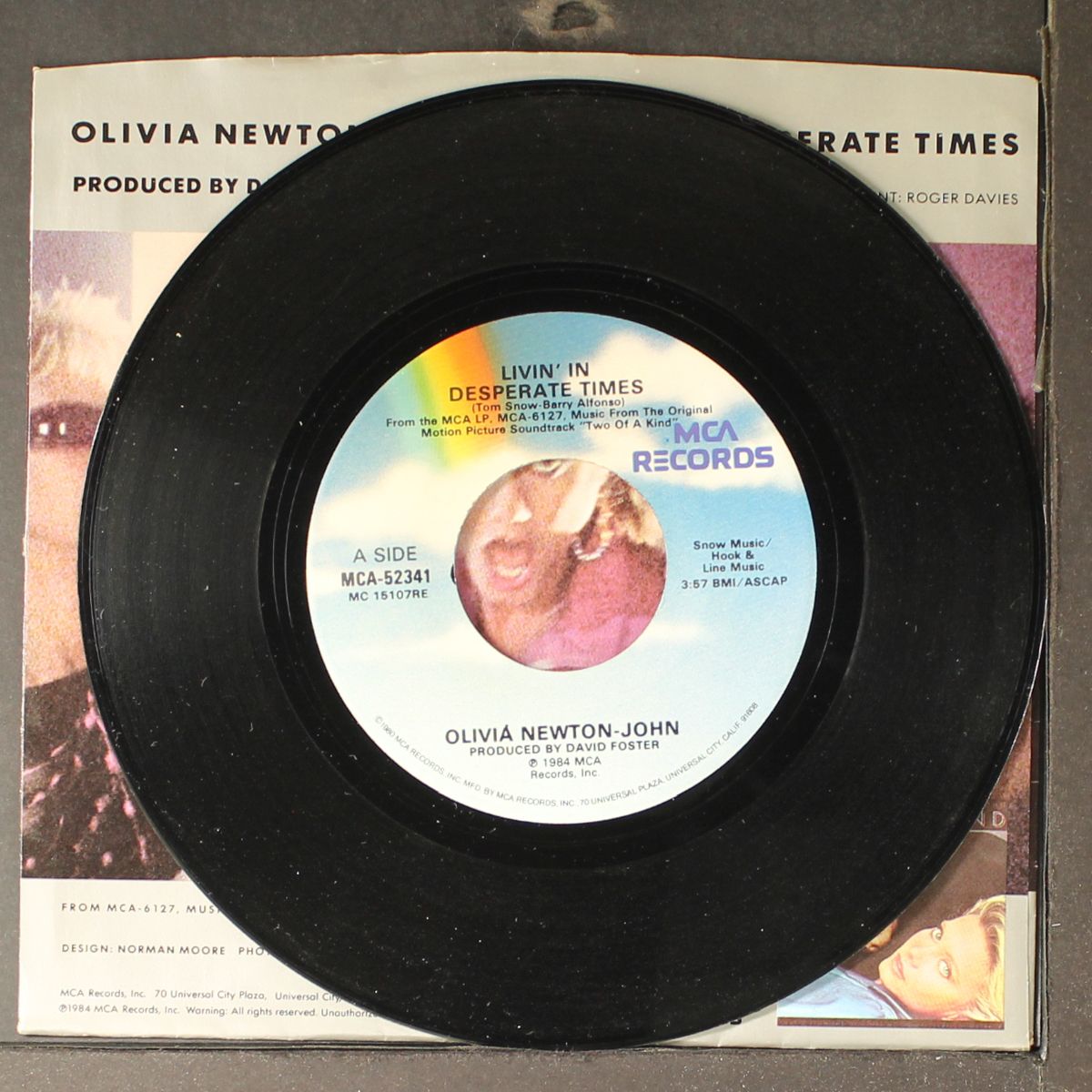 livin' in desperate times / landsilde by OLIVIA NEWTON-JOHN