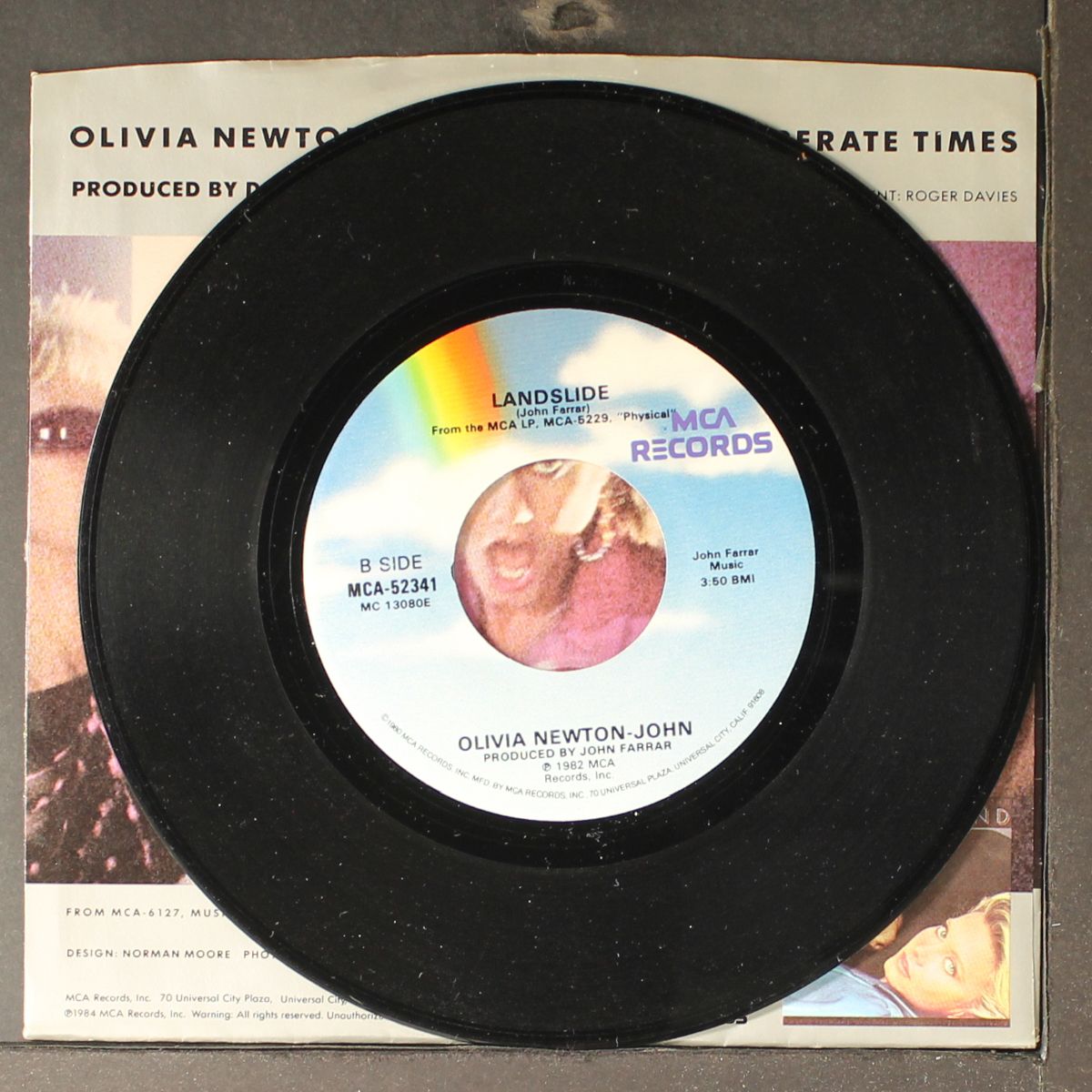 livin' in desperate times / landsilde by OLIVIA NEWTON-JOHN
