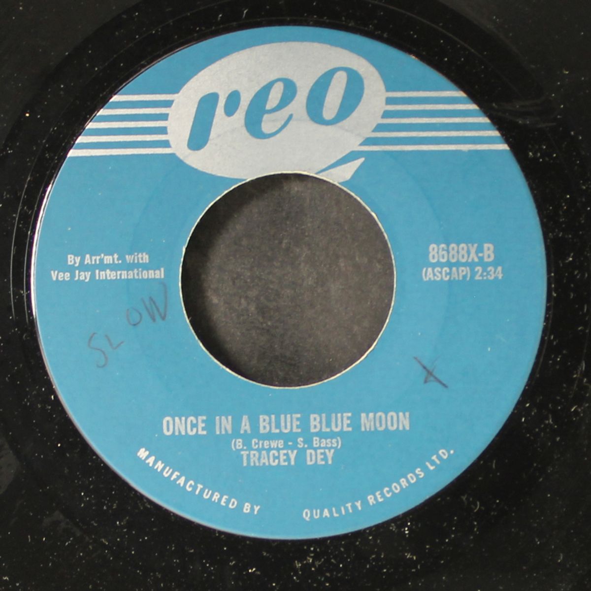 jerry / once in a blue moon by TRACEY DEY