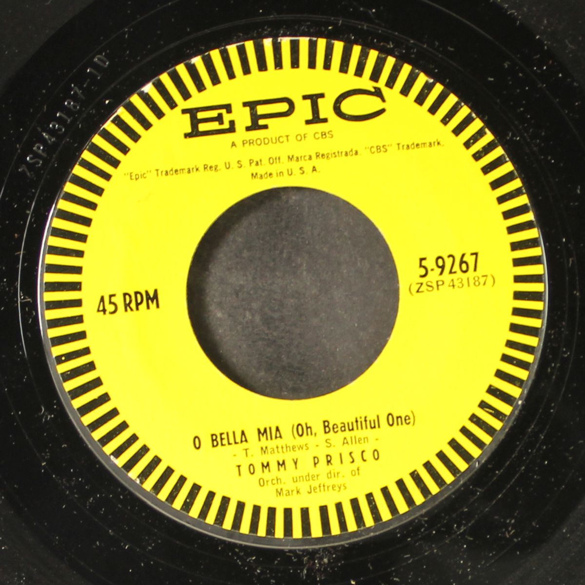 chewin' gum / o bella mia by TOMMY PRISCO