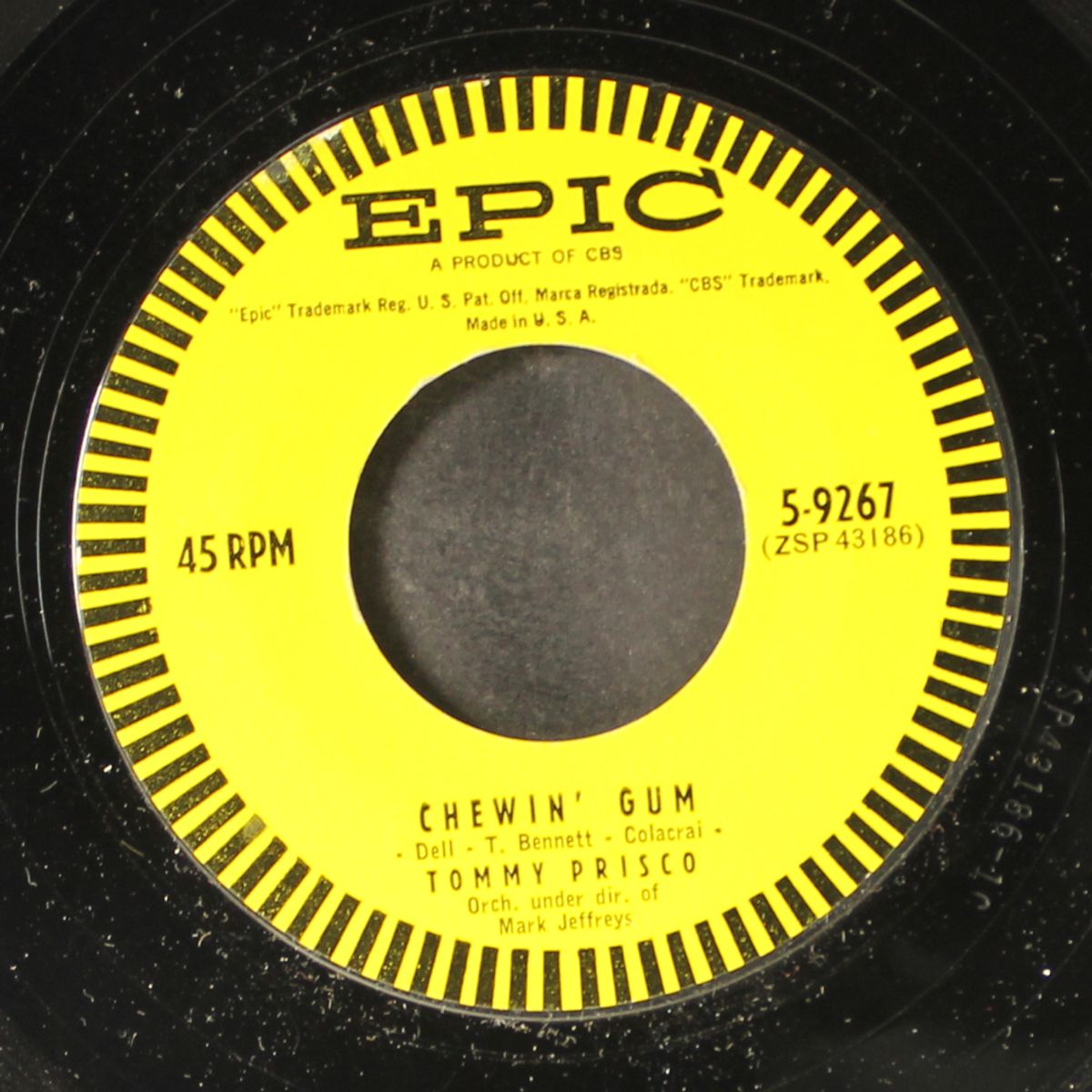 chewin' gum / o bella mia by TOMMY PRISCO
