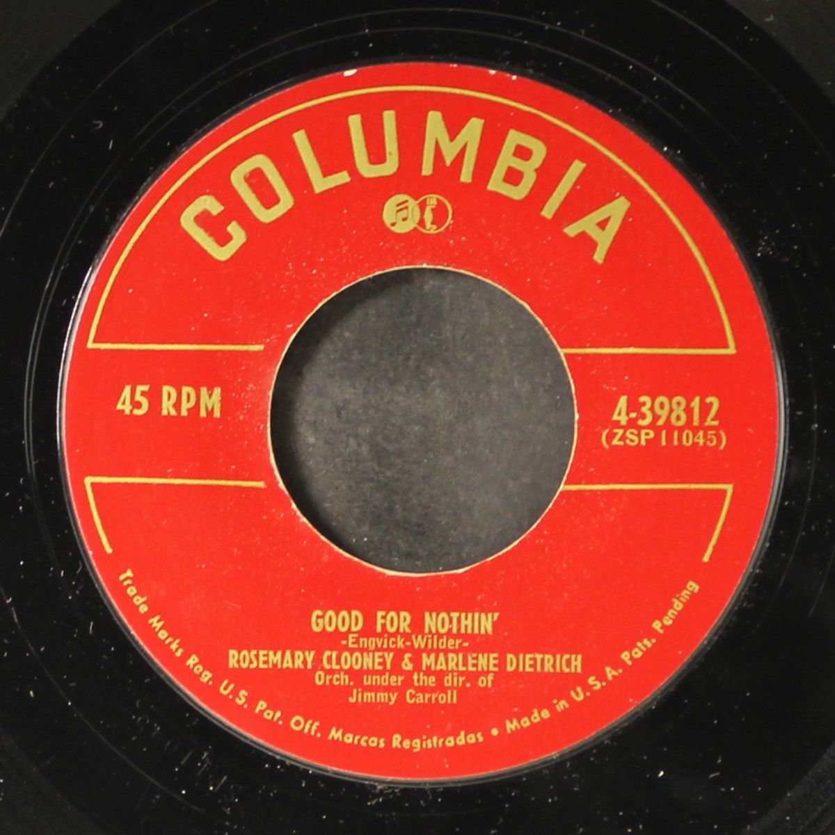 too old to cut the mustard by MARLENE DIETRICH & ROSEMARY CLOONEY