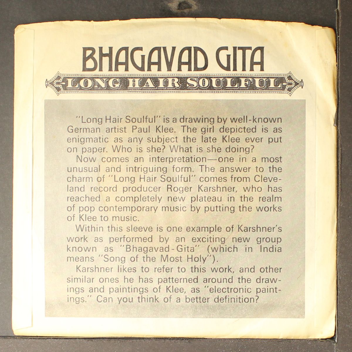long hair soulful / instro by BHAGAVAD GITA