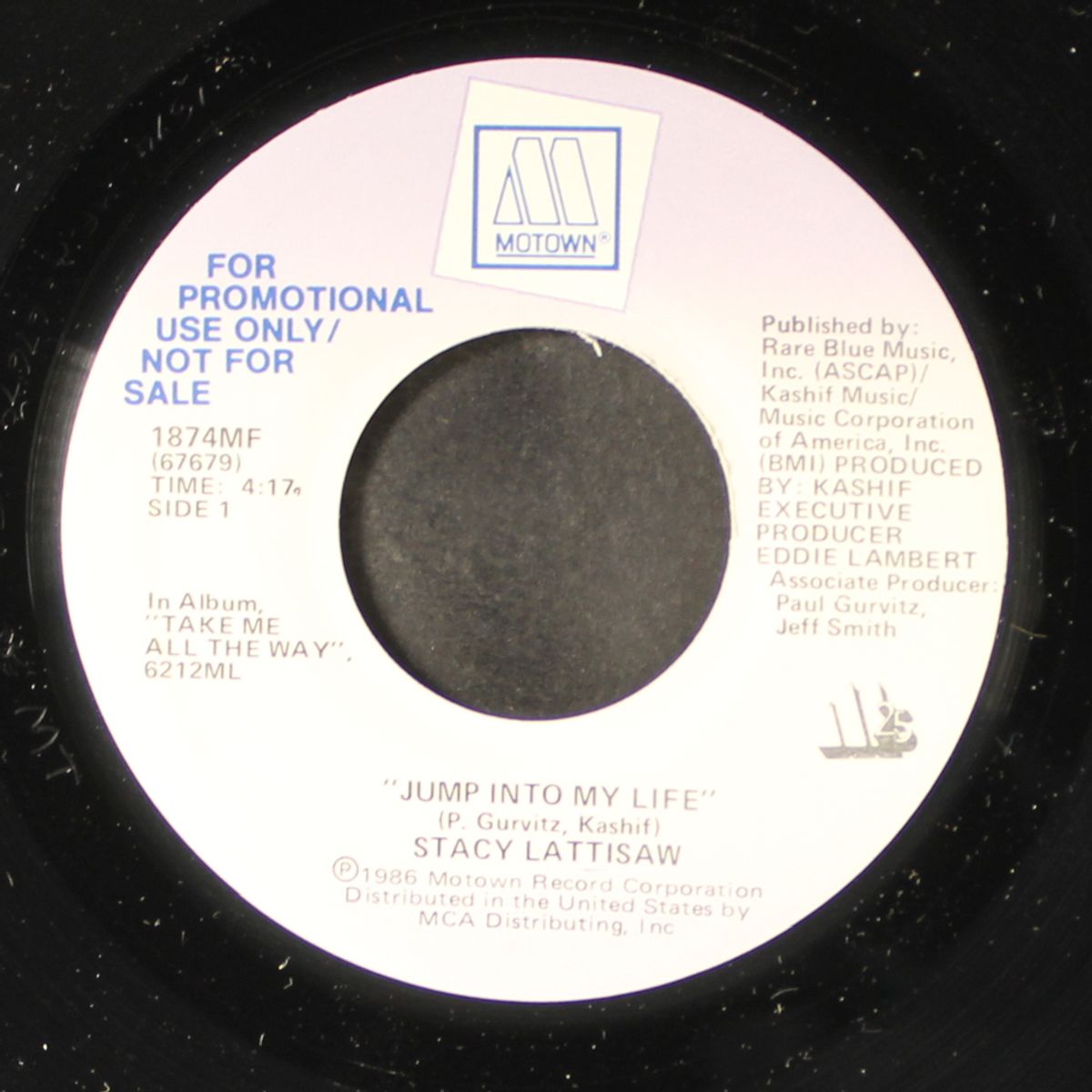 jump into my life / same by STACY LATTISAW