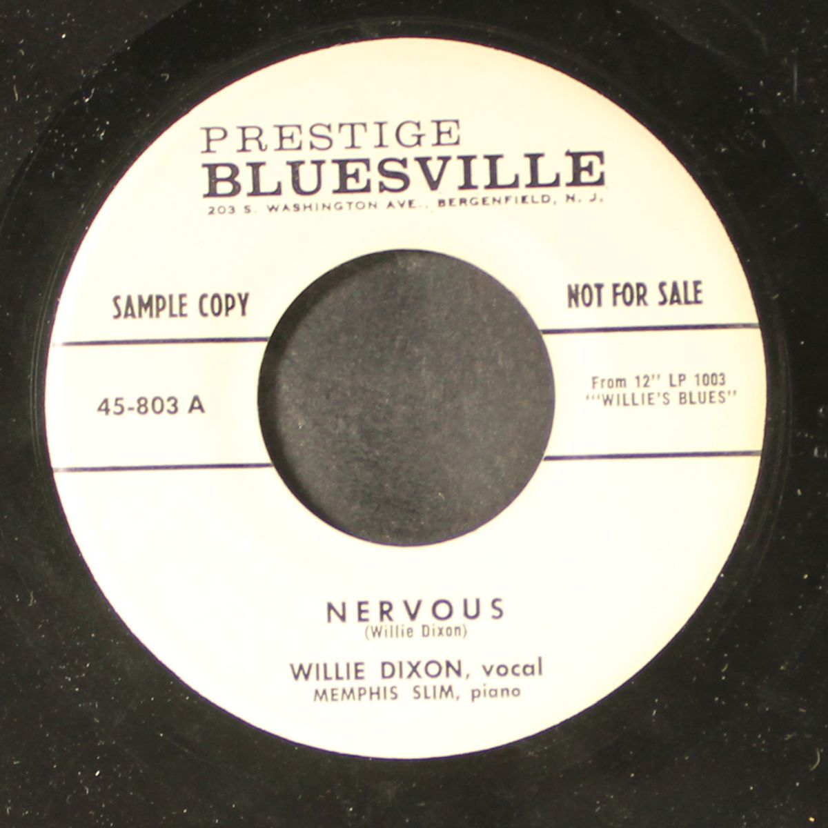 nervous / sittin' and cryin' trhe blues by WILLIE DIXON