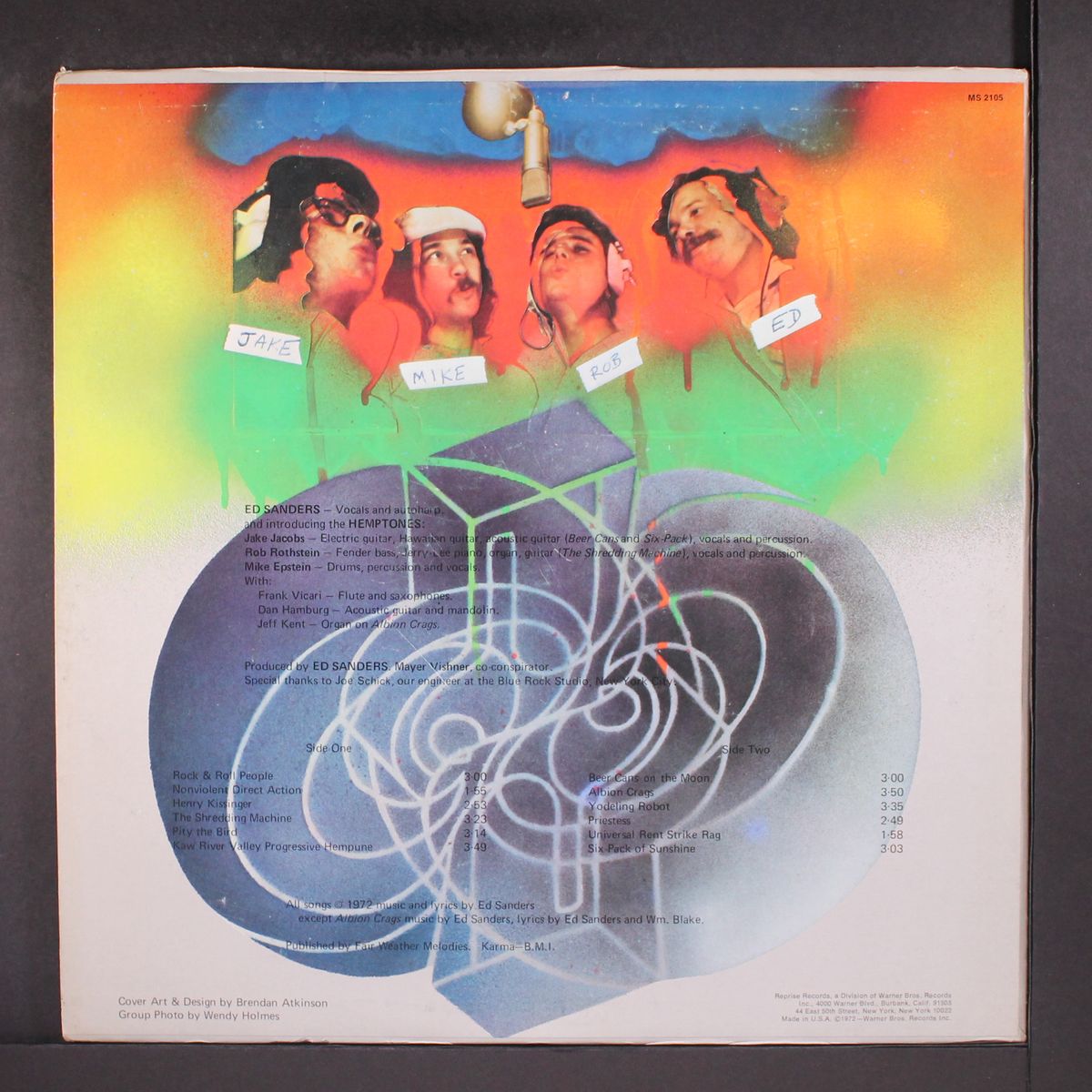 beer cans on the moon by ED SANDERS