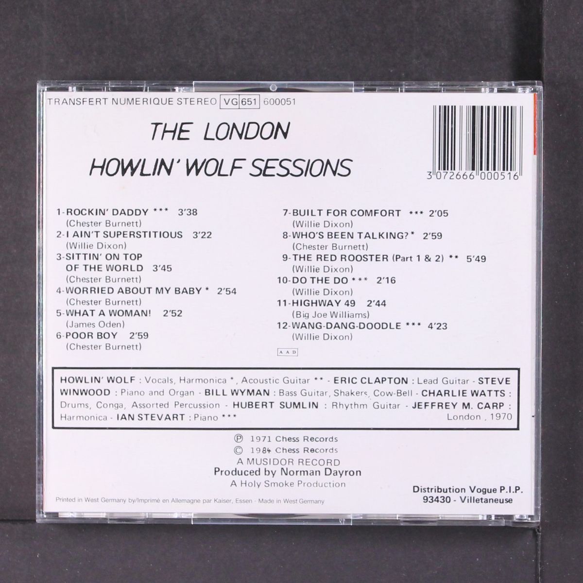 the london howlin' wolf sessions by HOWLIN' WOLF