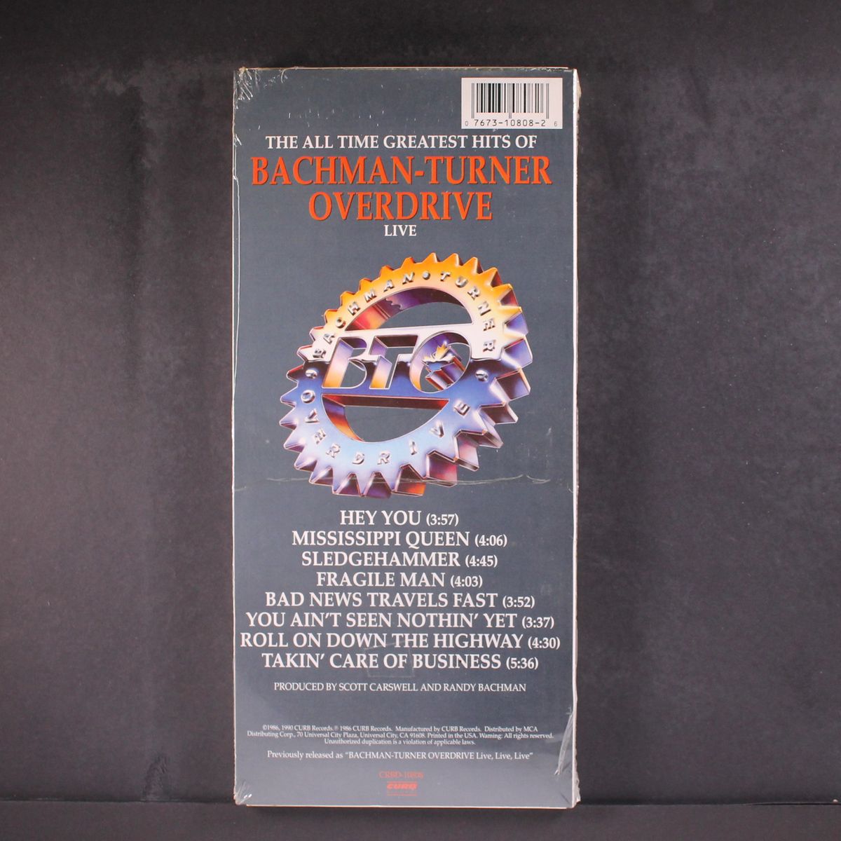 all time greatest hits live by BACHMAN-TURNER OVERDRIVE