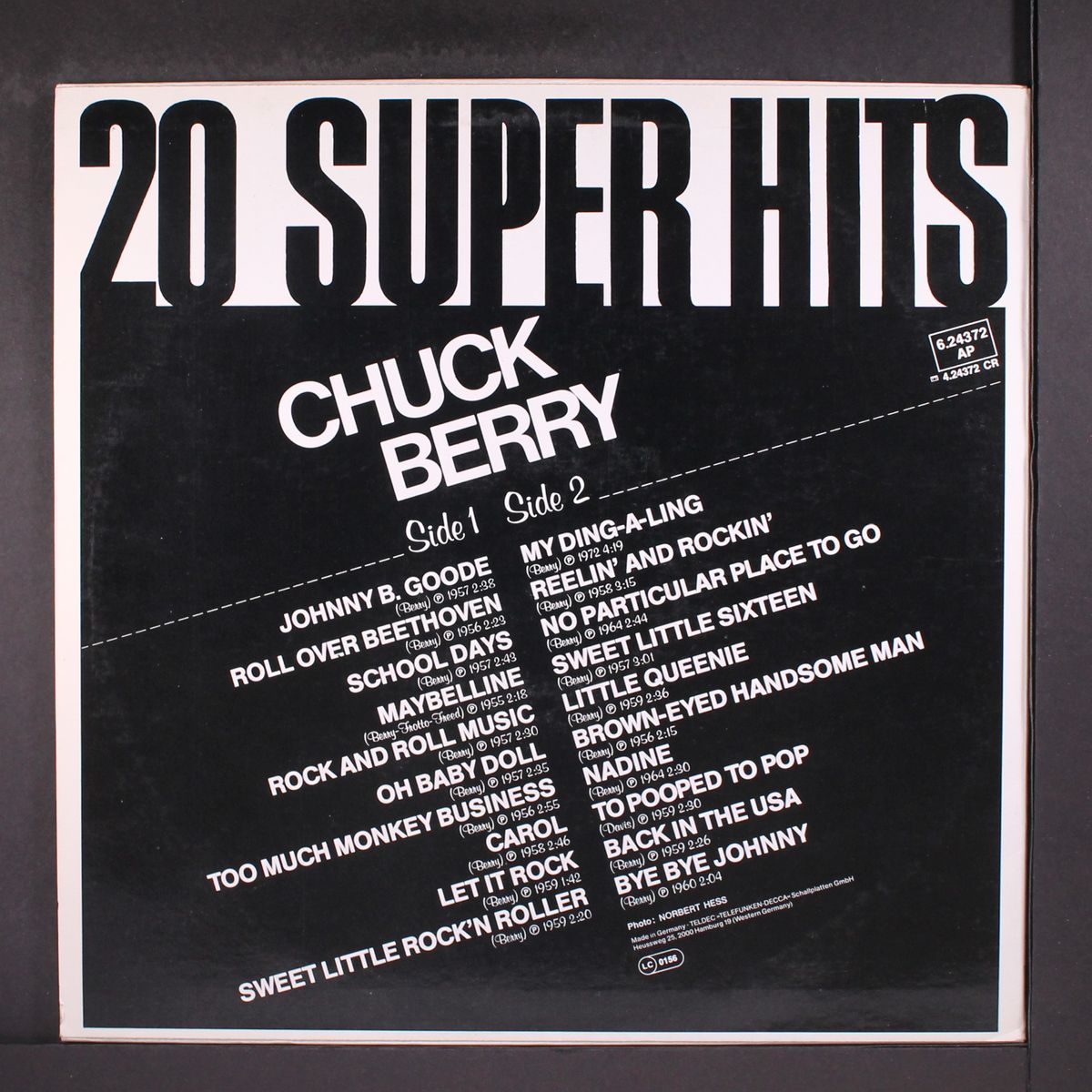 20 super hits by CHUCK BERRY