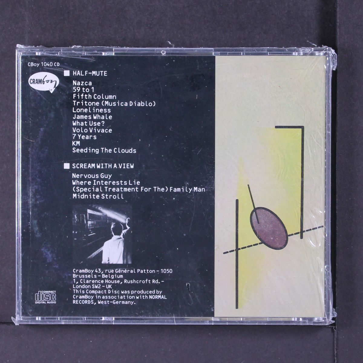 half-mute / scream with a view by TUXEDOMOON
