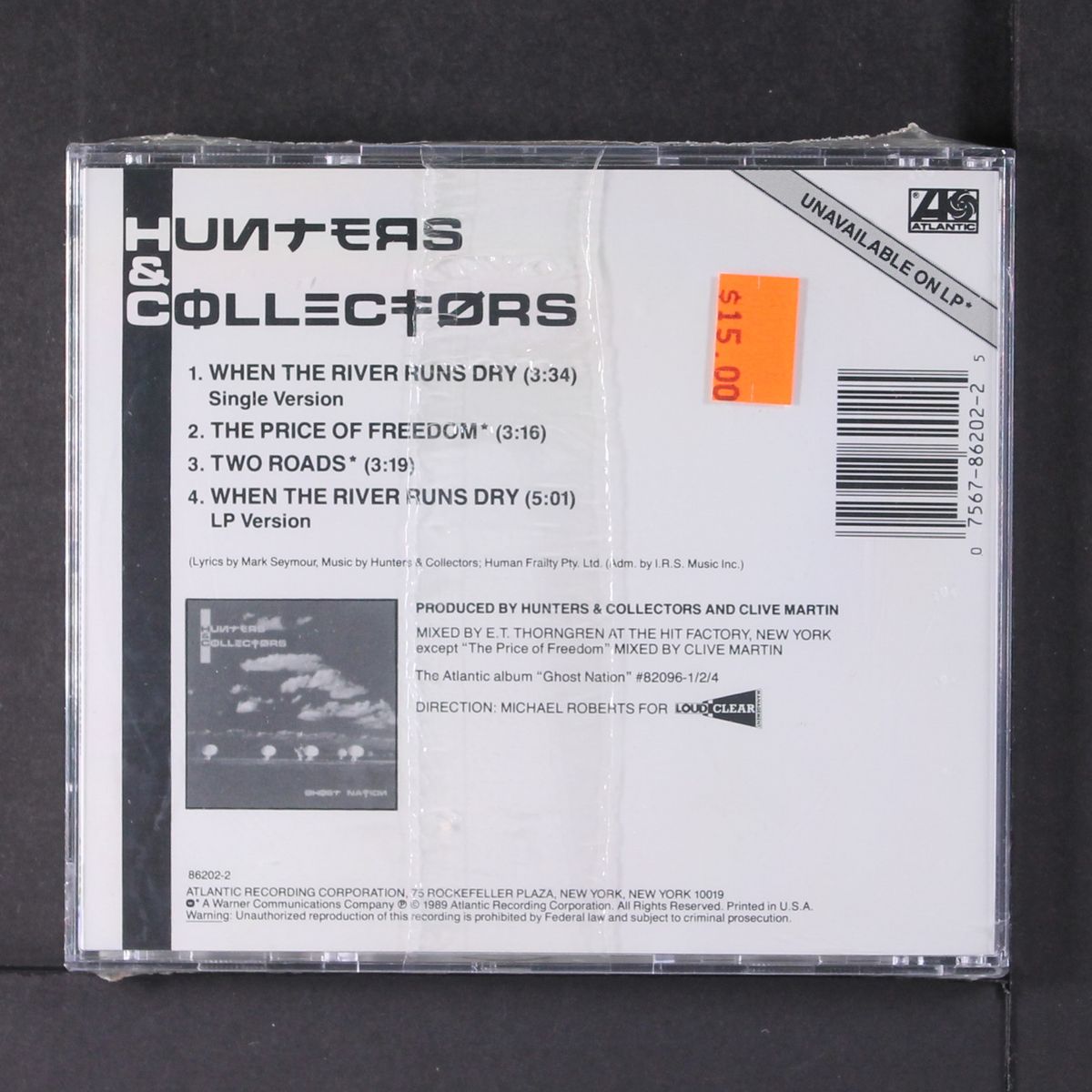 when the river runs dry by HUNTERS & COLLECTORS