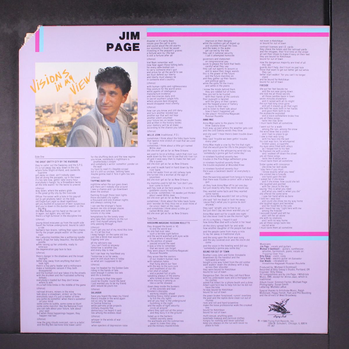 visions in my view by JIM PAGE