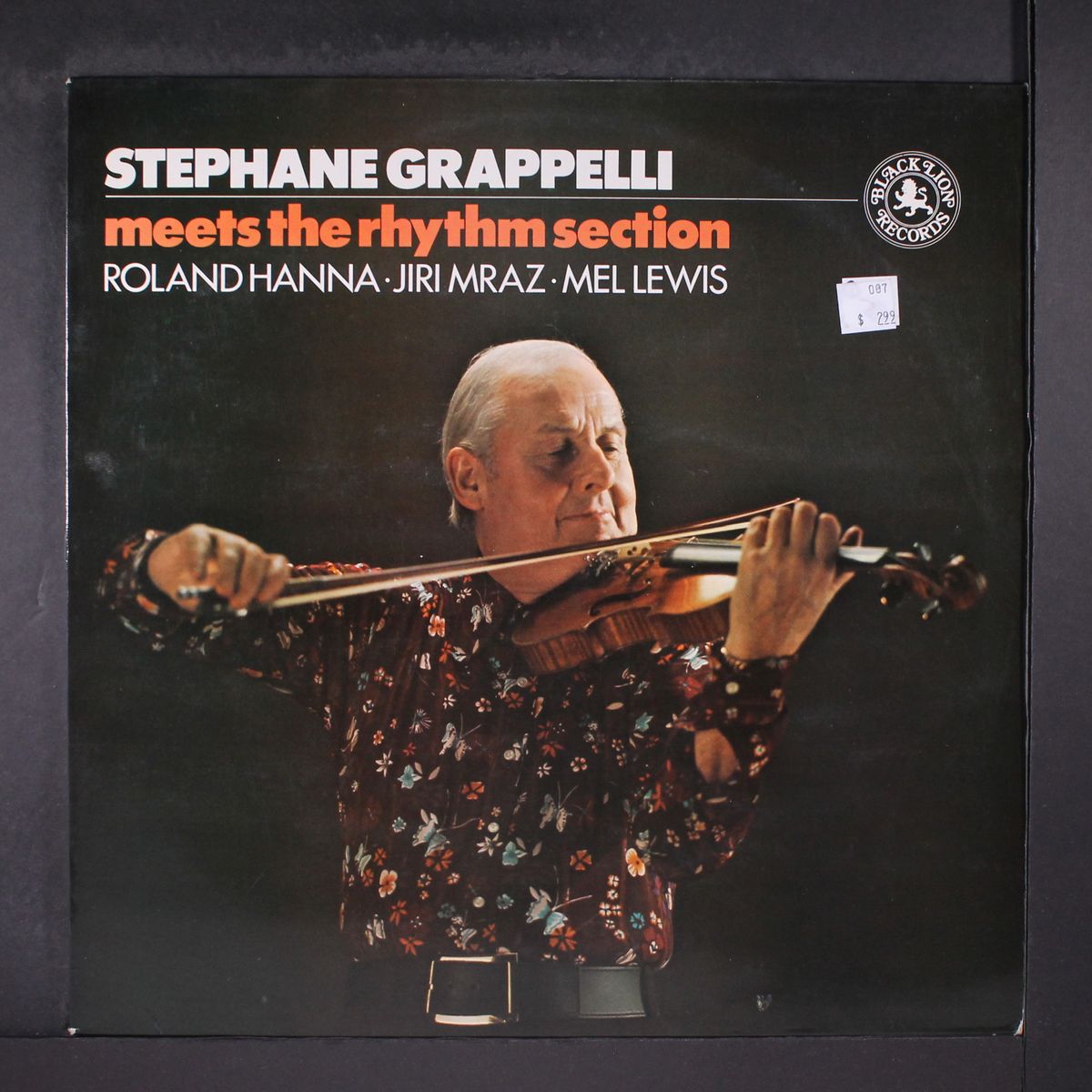 meets the rhythm section by STEPHANE GRAPPELLI