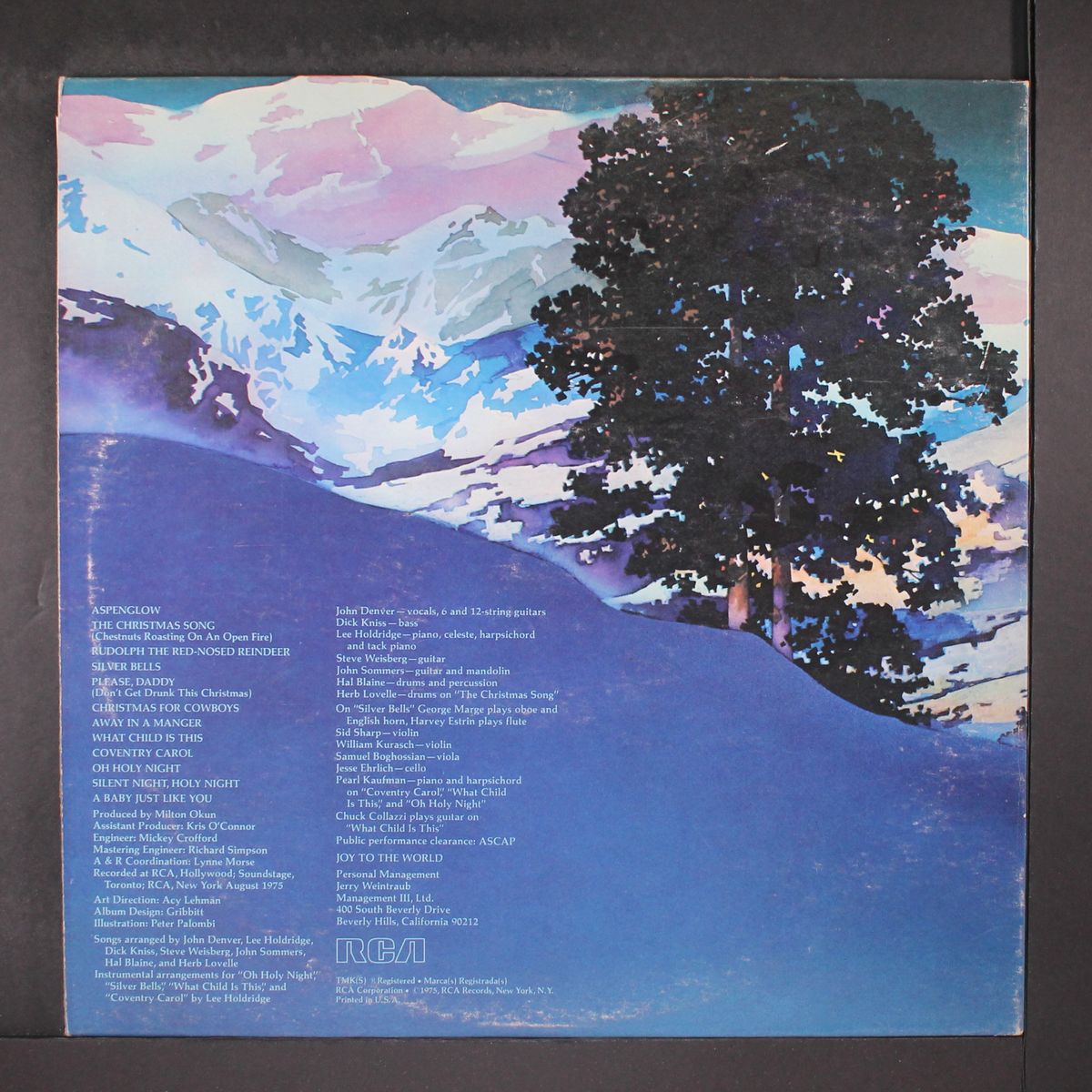 rocky mountain christmas by JOHN DENVER