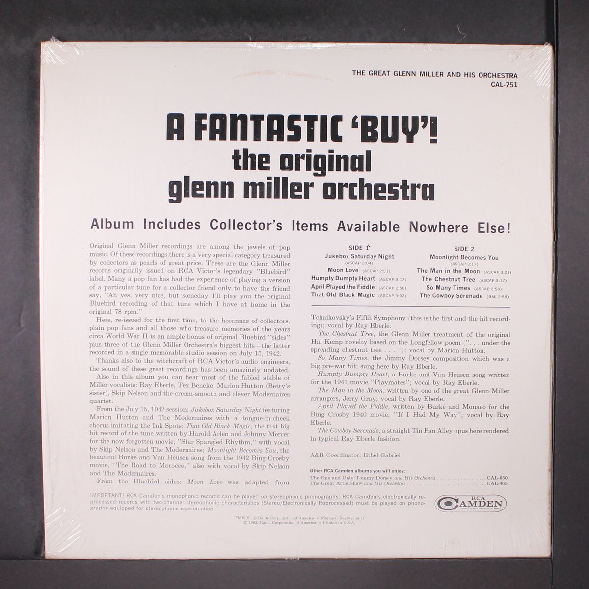 the great by GLENN MILLER