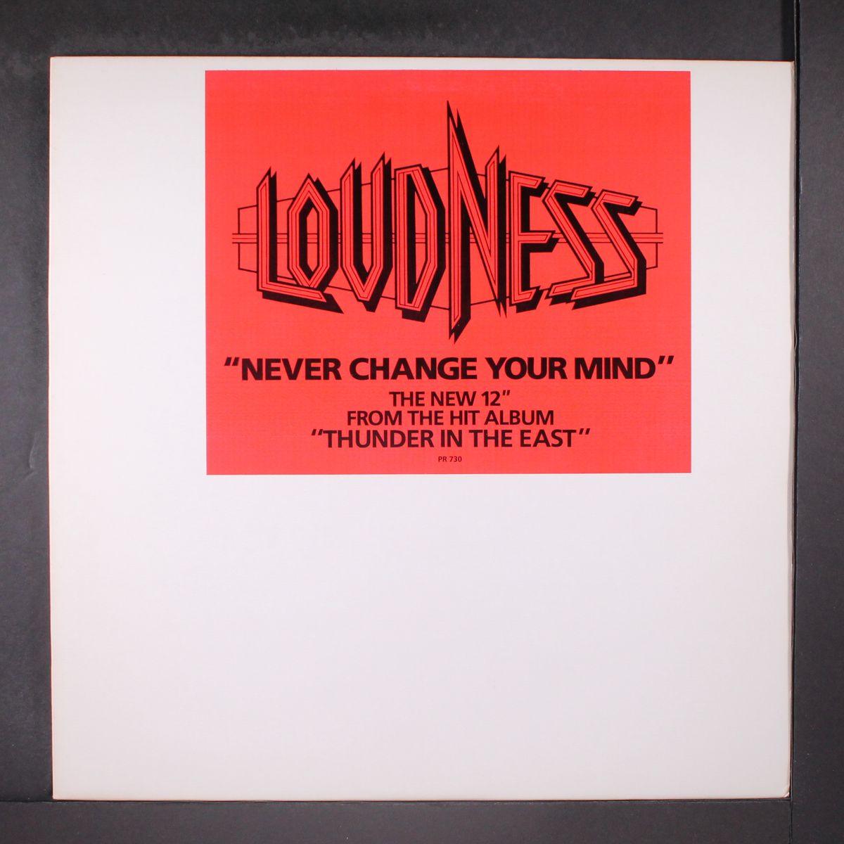 never change your mind / same by LOUDNESS
