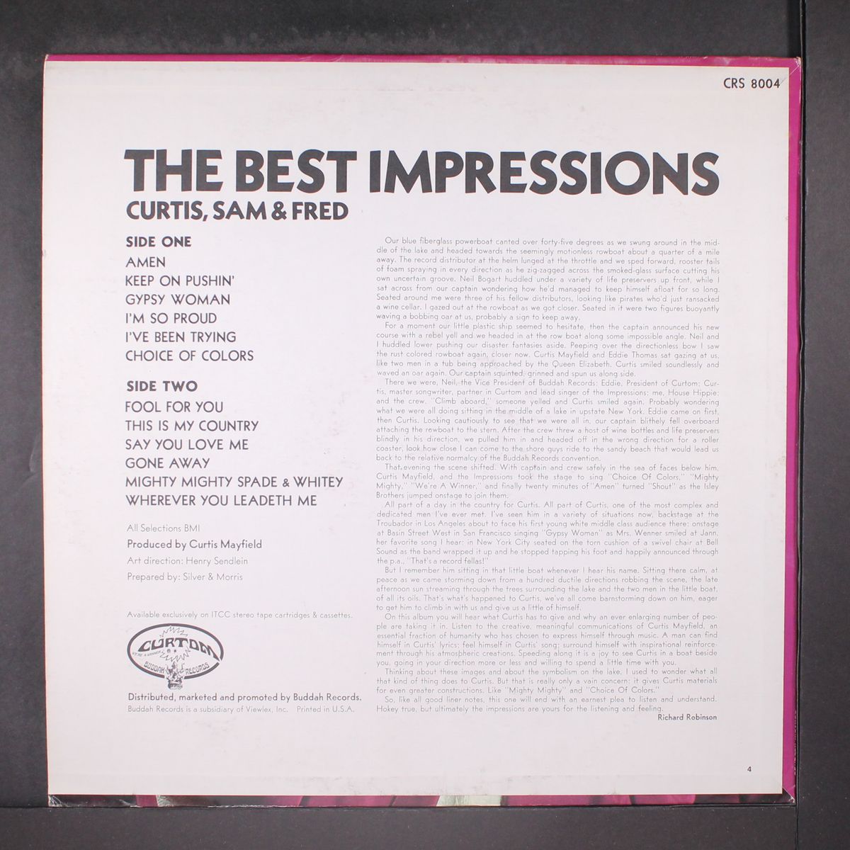 the best...curtis,sam and fred by IMPRESSIONS