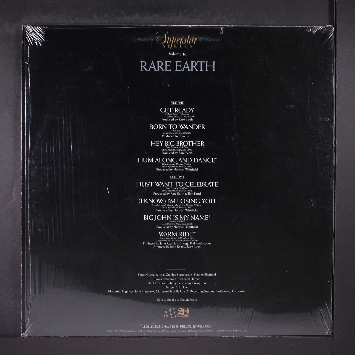 superstar series, vol. 16 by RARE EARTH