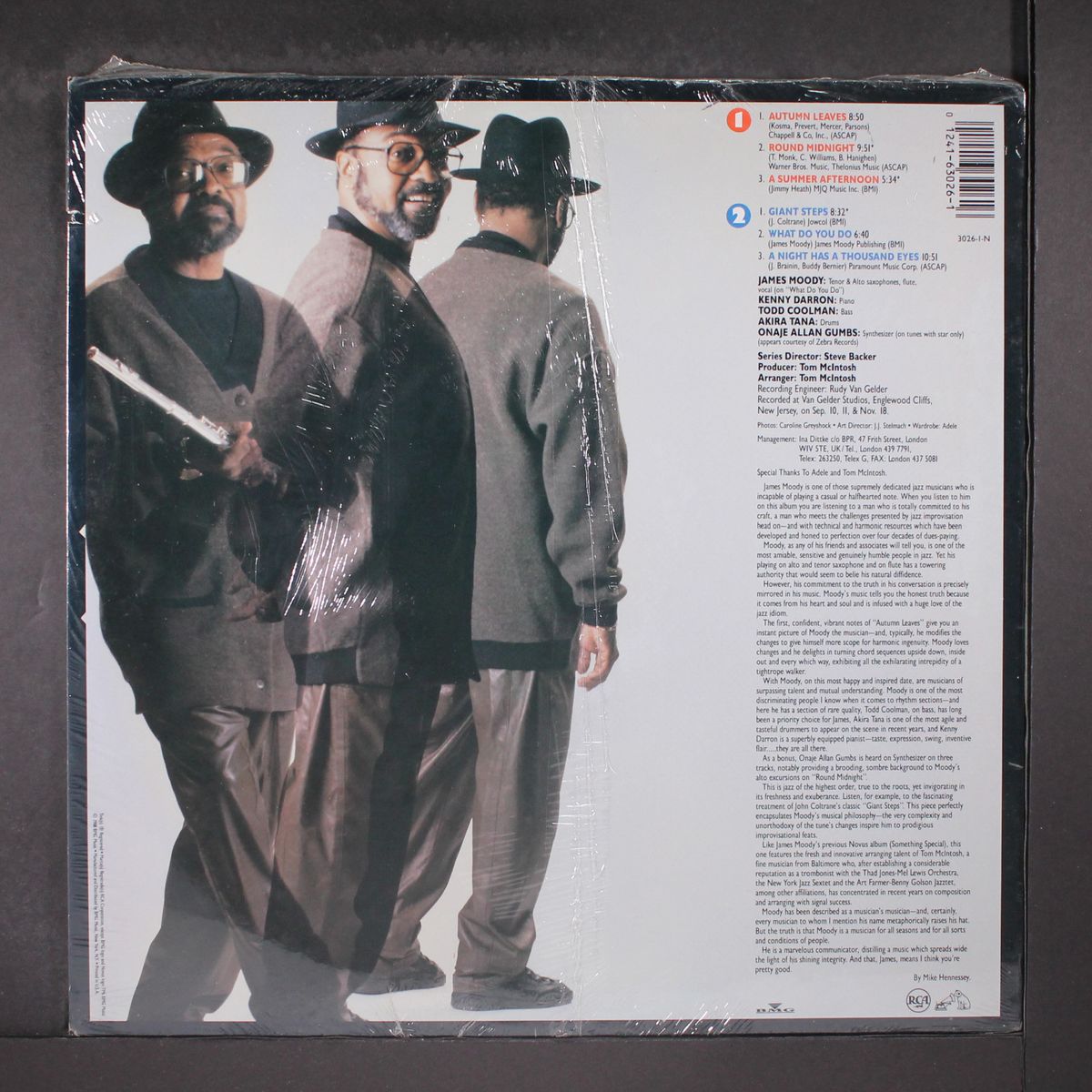 moving forward by JAMES MOODY