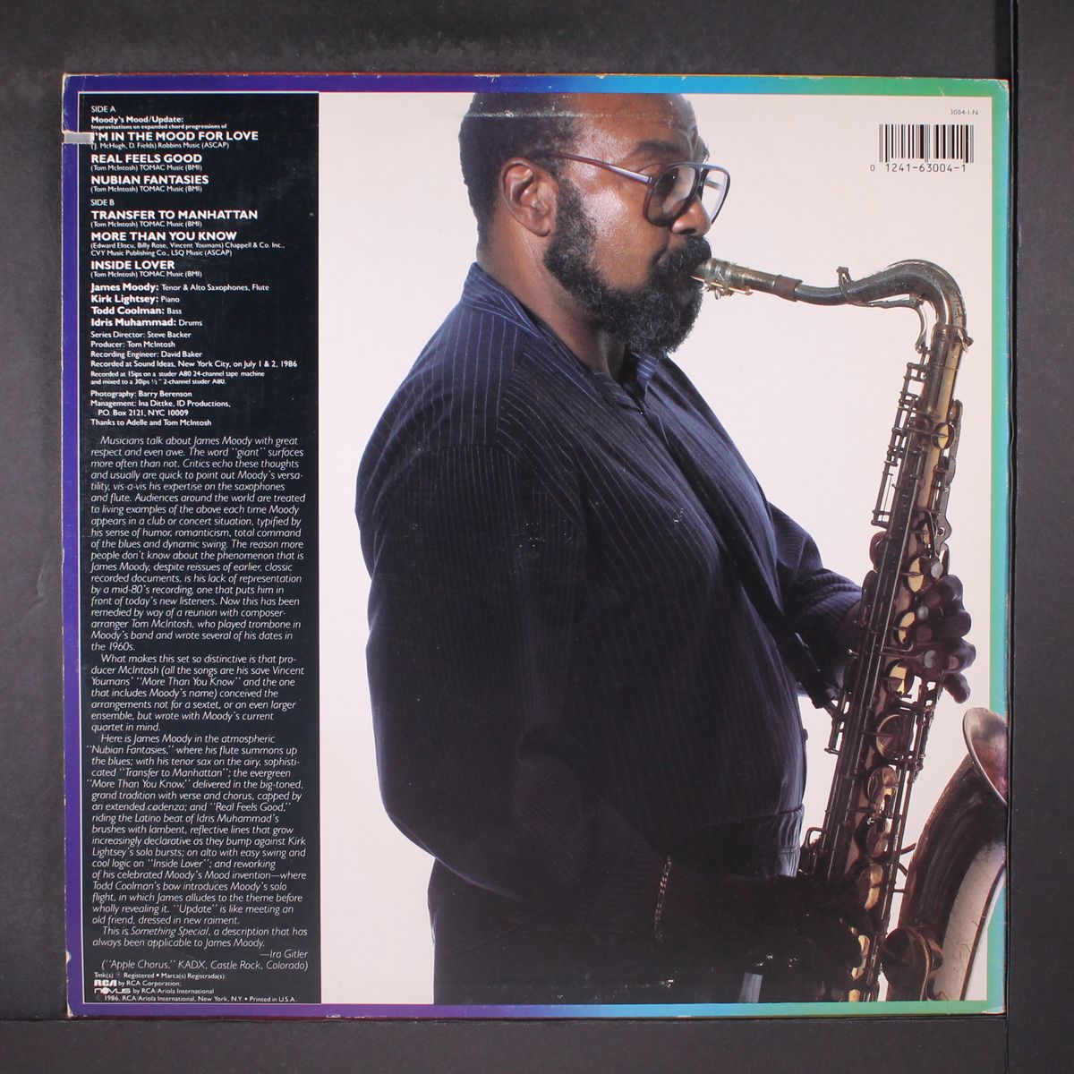something special by JAMES MOODY