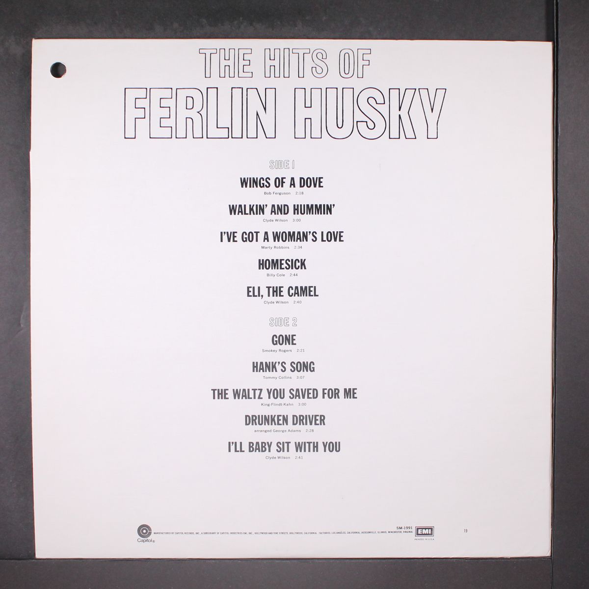 the hits of by FERLIN HUSKY