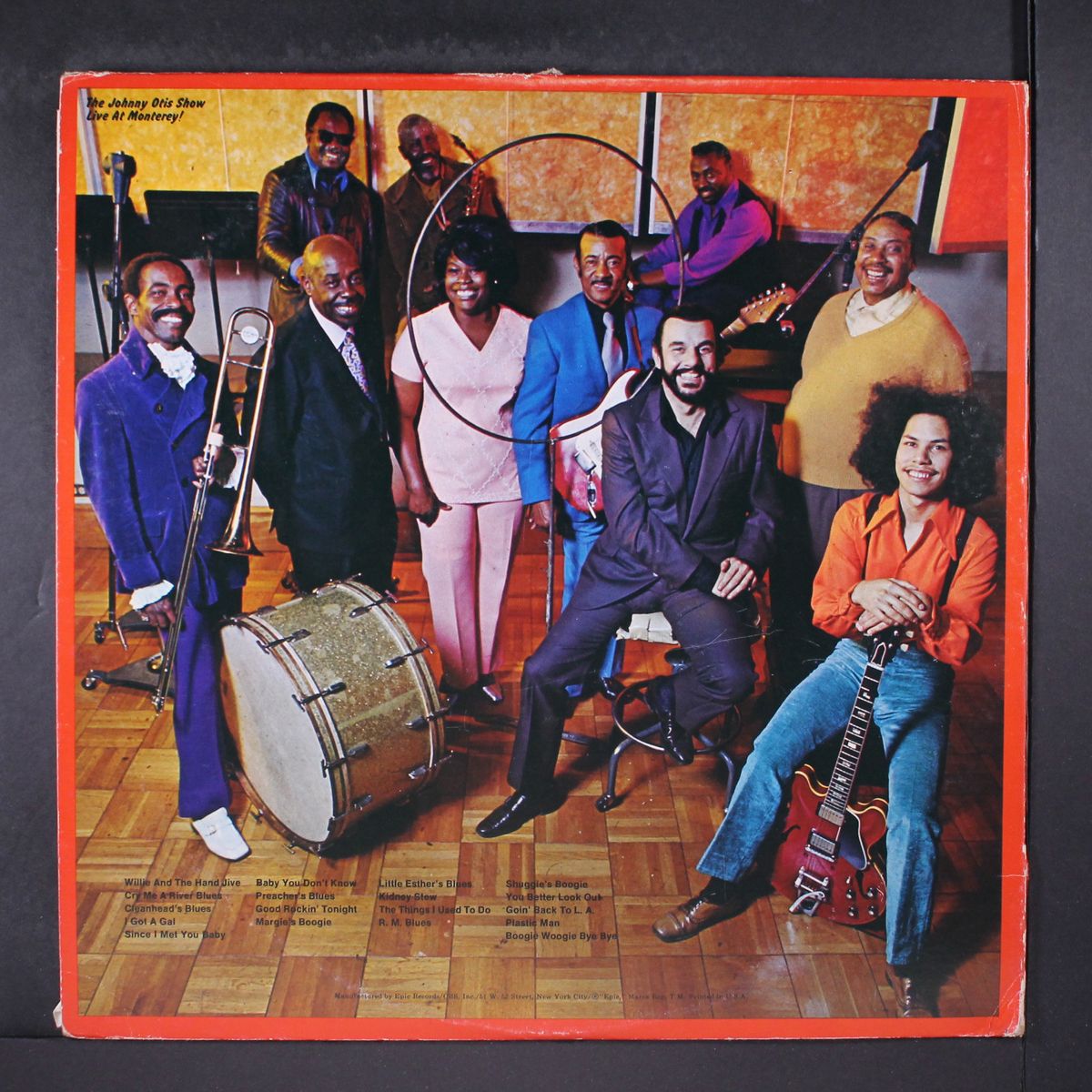 live at monterey! by JOHNNY OTIS