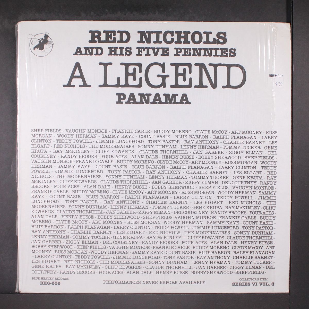a legend - panama by RED NICHOLS