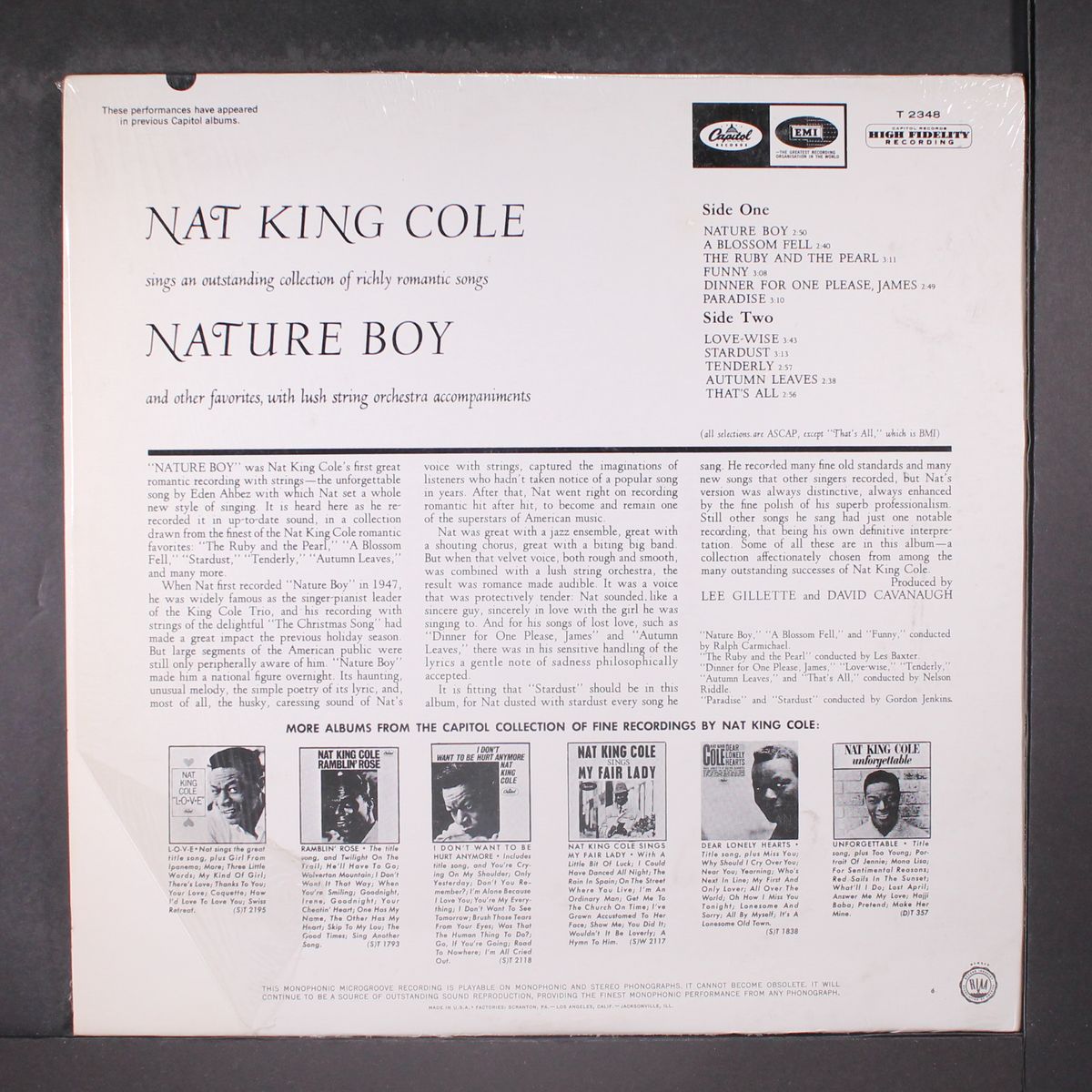 nature boy by NAT KING COLE
