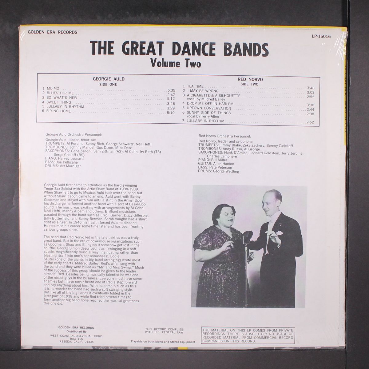 the great dance bands vol. 2 by VARIOUS