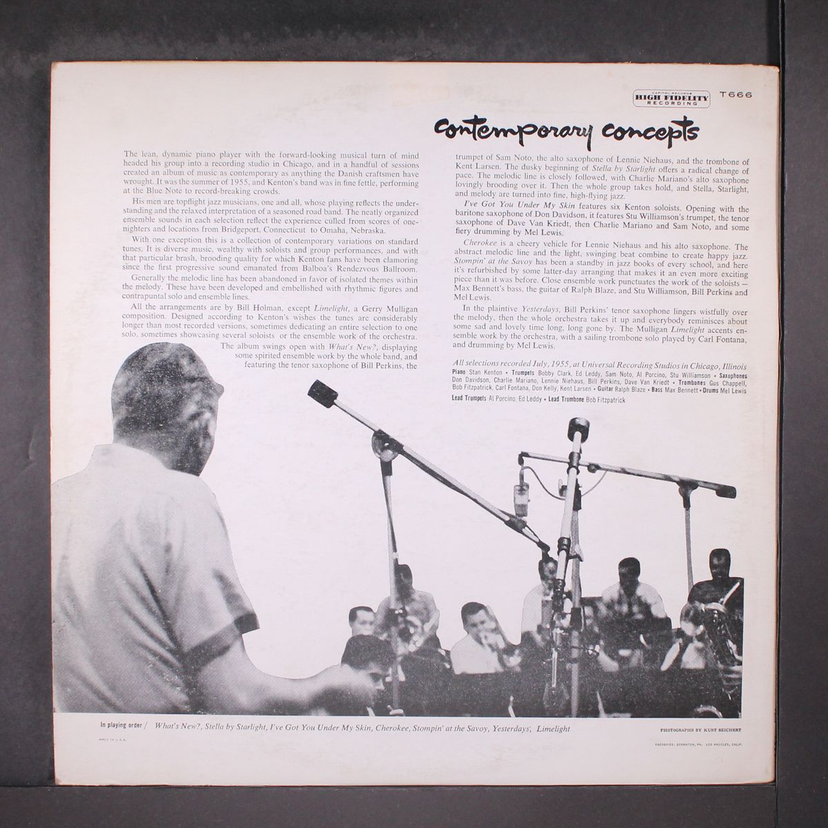 contemporary concepts by STAN KENTON