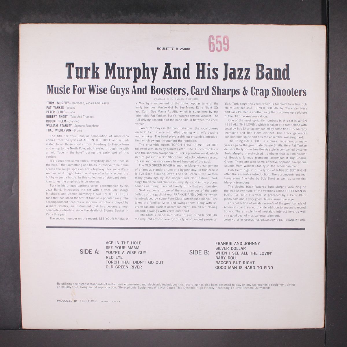 music for wise guys... by TURK MURPHY
