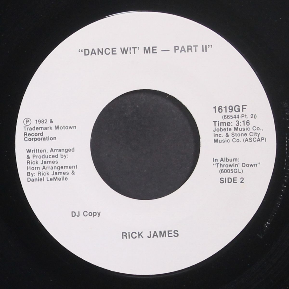 dance wit' me / part 2 by RICK JAMES
