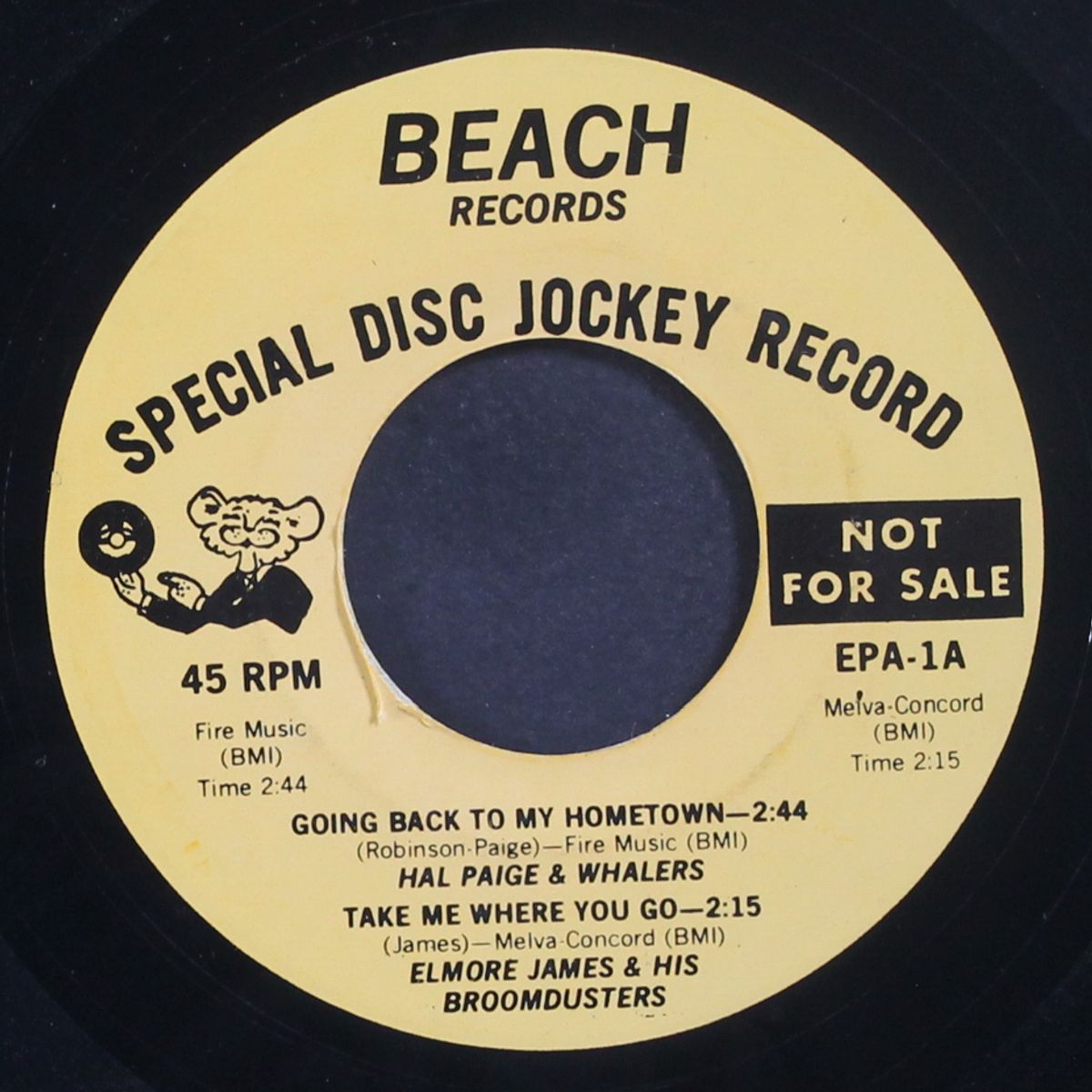 take me where you go, going back to my hometown, mamma talk to your da by ELMORE JAMES, HAL PAIGE, ELMORE JAMES, J.B. LEN