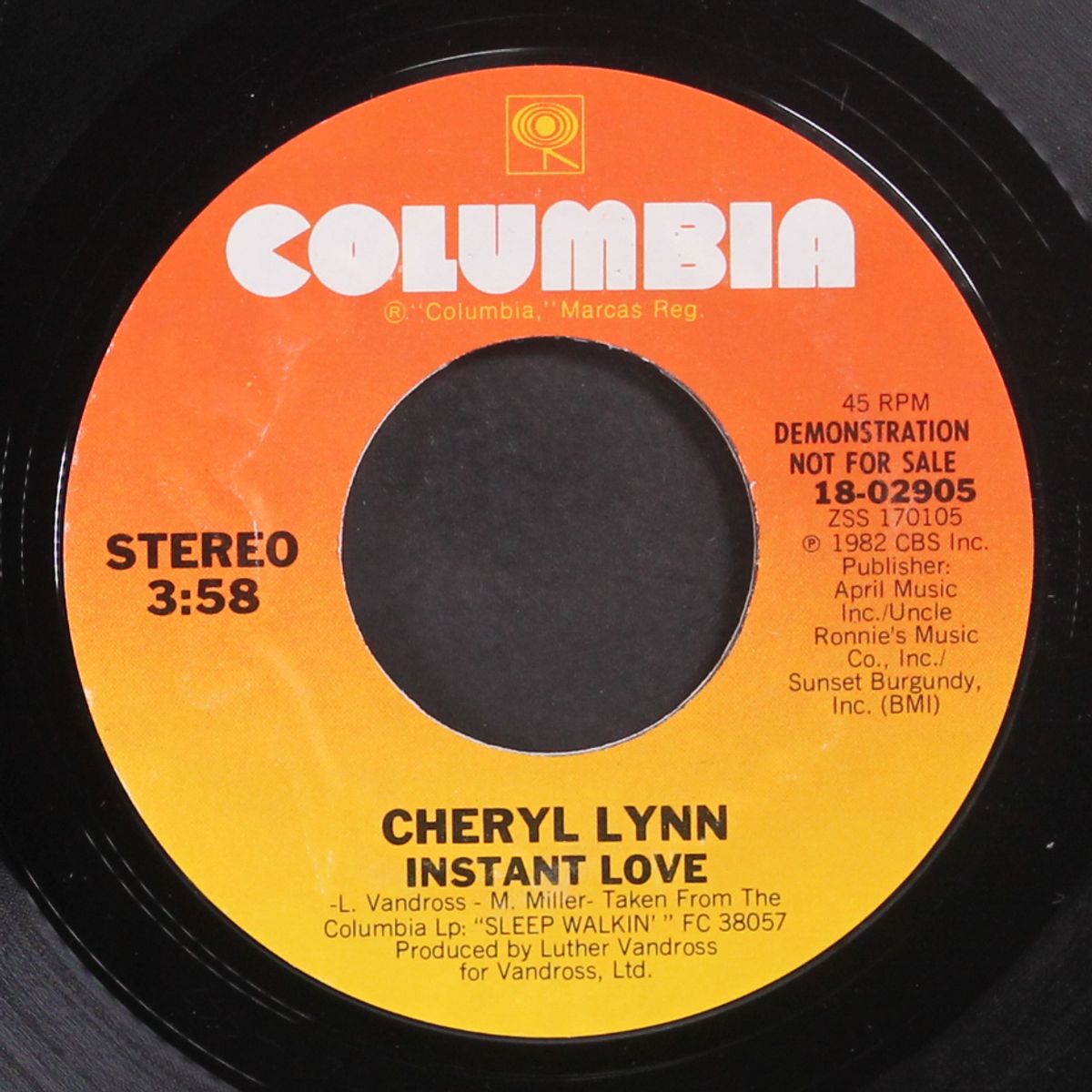 instant love / same by CHERYL LYNN