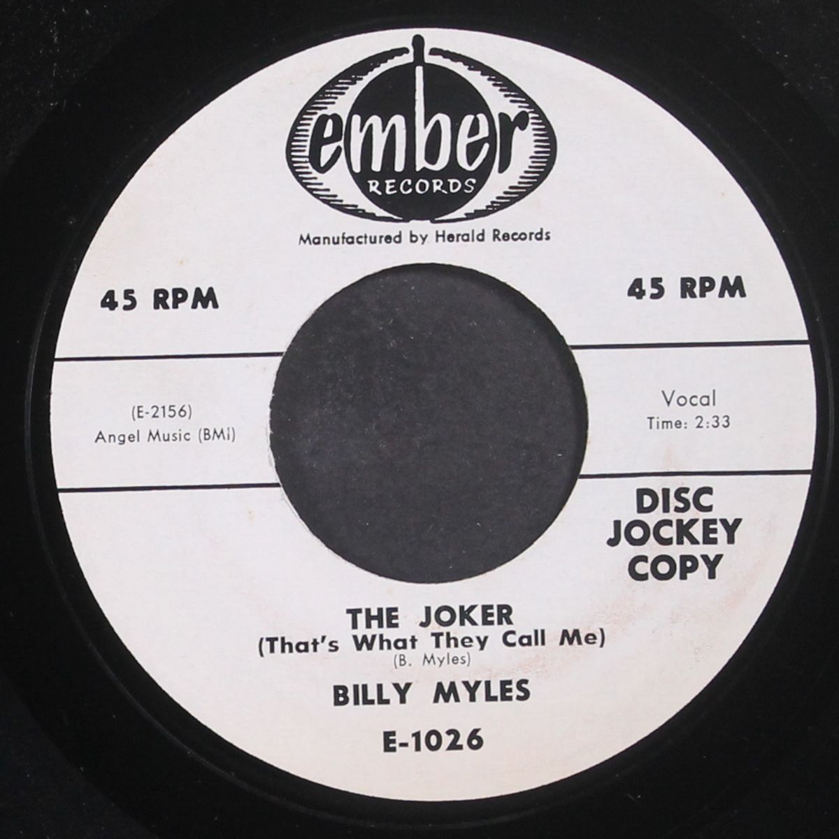 the joker / honey bee by BILLY MYLES