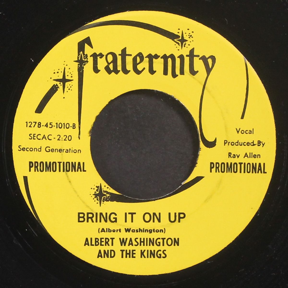 woman love / bring it on up by ALBERT WASHINGTON