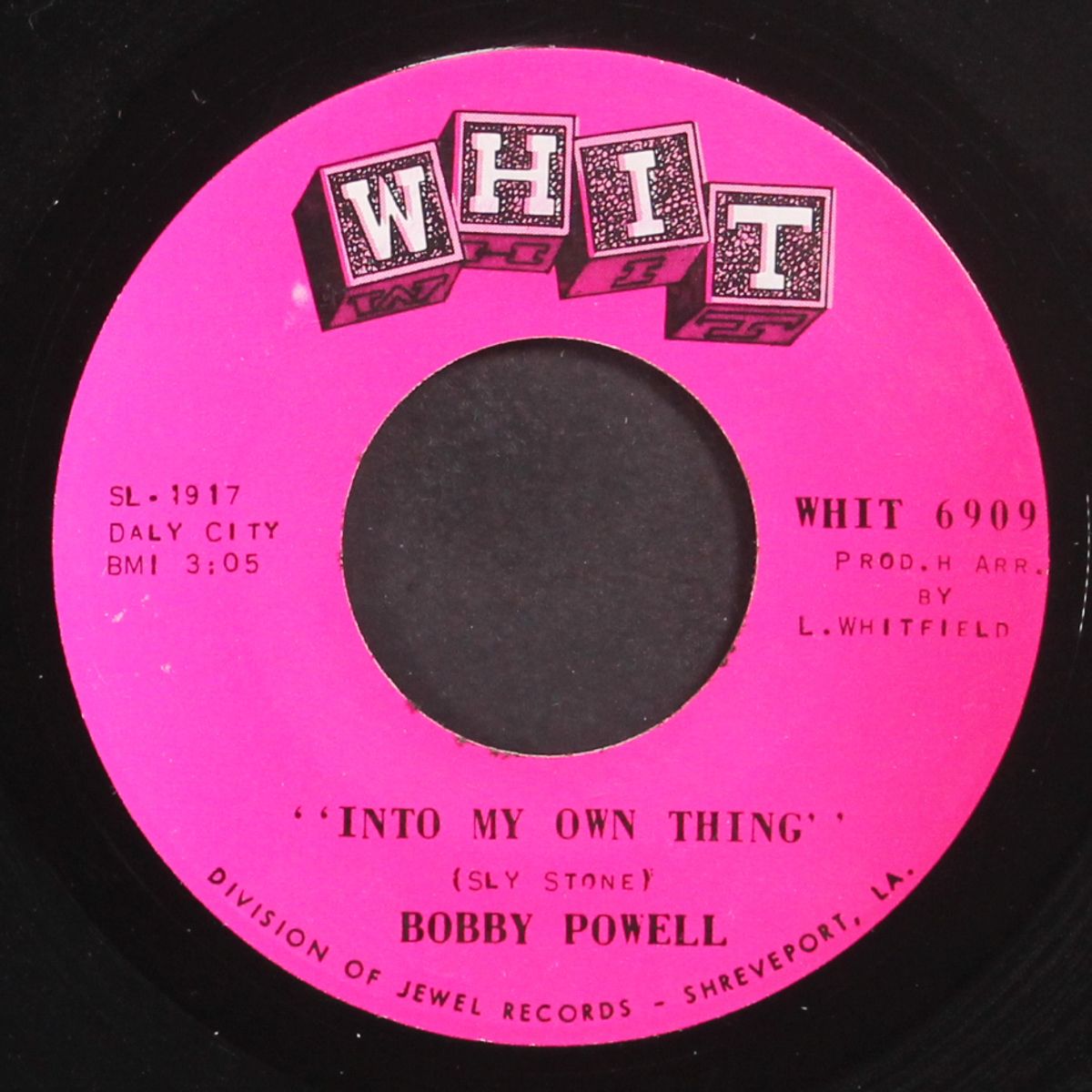 love man / into my own thing by BOBBY POWELL