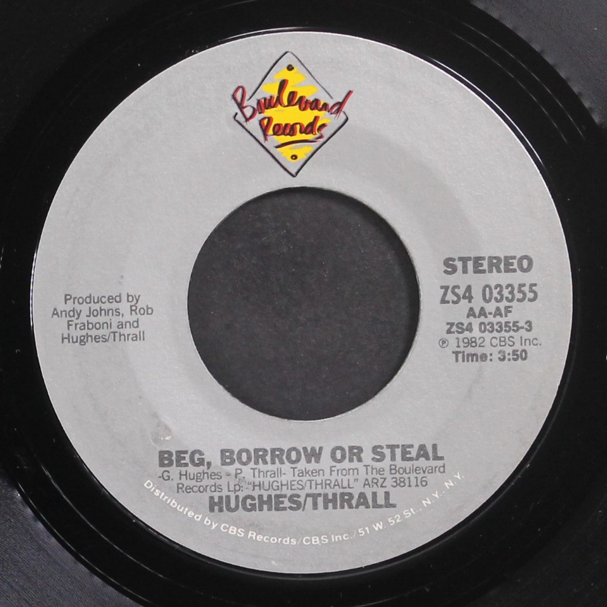 beg borrow or steal by HUGHES / THRALL