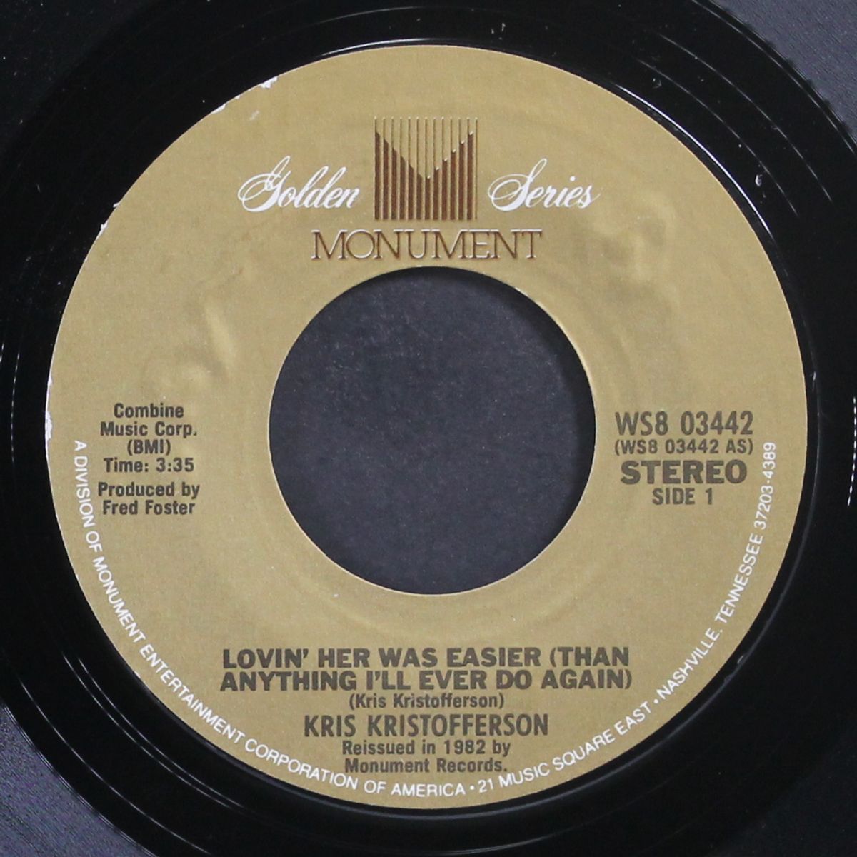 lovin' her was easier by KRIS KRISTOFFERSON