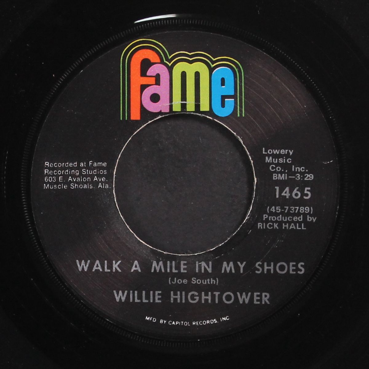 walk a mile in my shoes / you used me baby by WILLIE HIGHTOWER