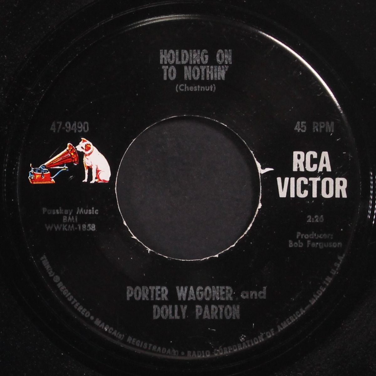 holding on to nothin' / just between you and me by PORTER WAGONER & DOLLY PARTON