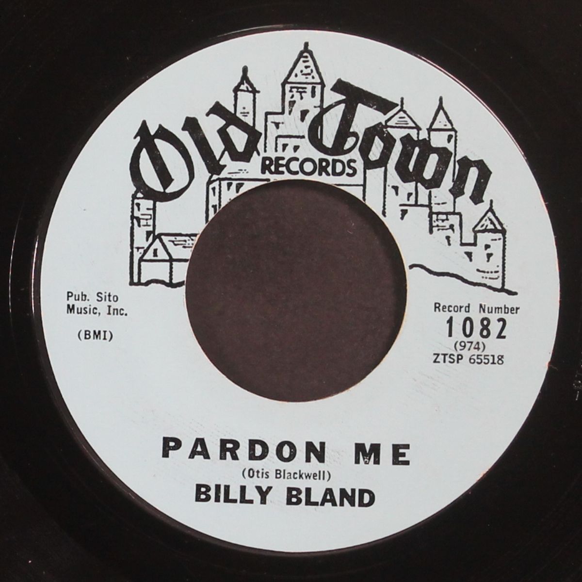 pardon me / you were born to be loved by BILLY BLAND