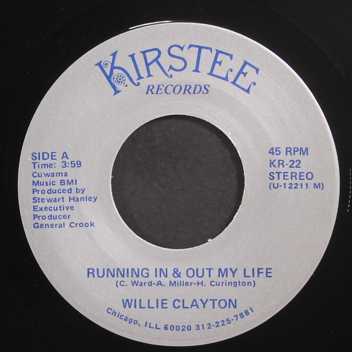 running in & out my life / love pain by WILLIE CLAYTON